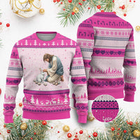 Silly Rabbit Easter Is For Jesus Ugly Christmas Sweater Christian Easter Religious