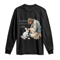 Silly Rabbit Easter Is For Jesus Long Sleeve Shirt Christian Easter Religious