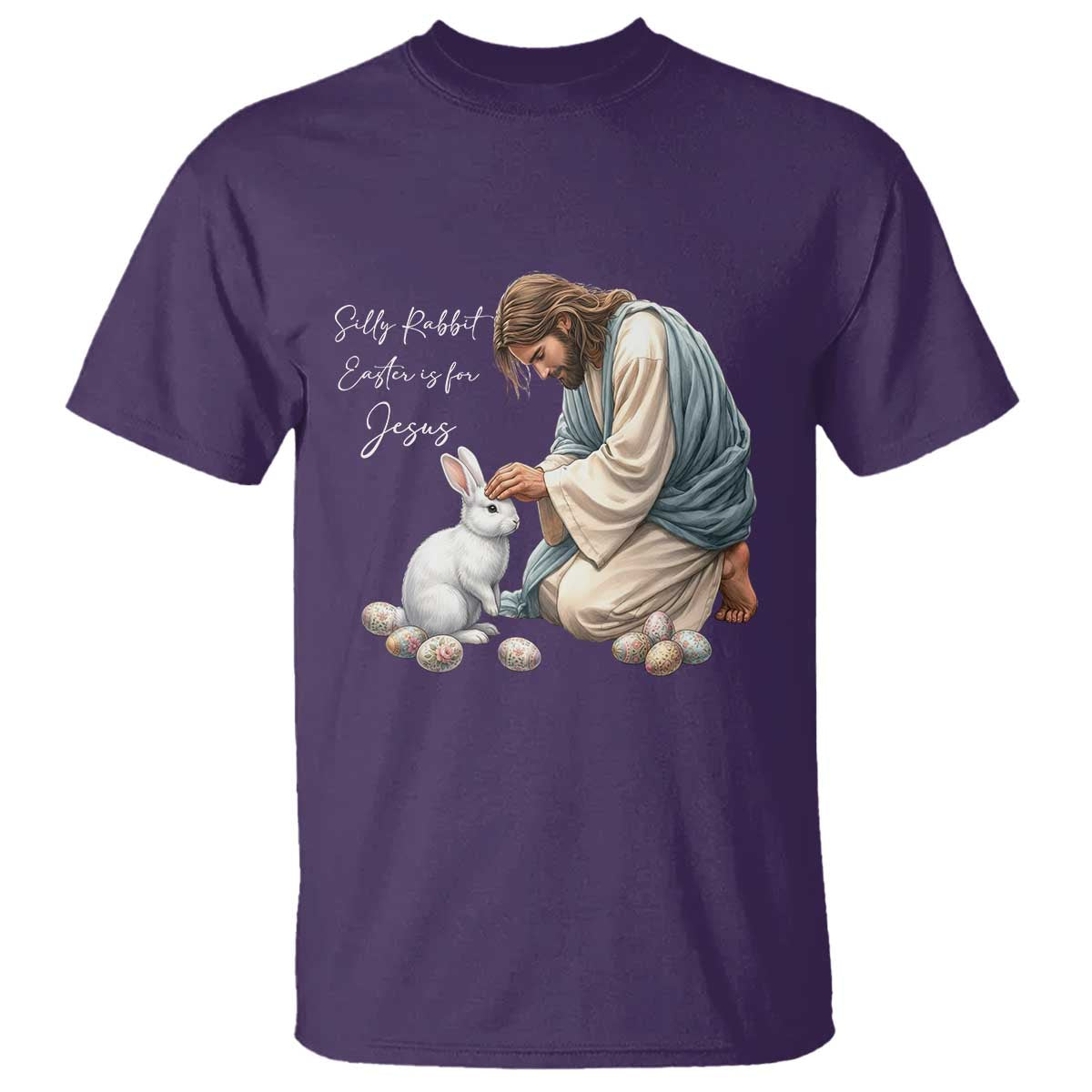Silly Rabbit Easter Is For Jesus T Shirt Christian Easter Religious