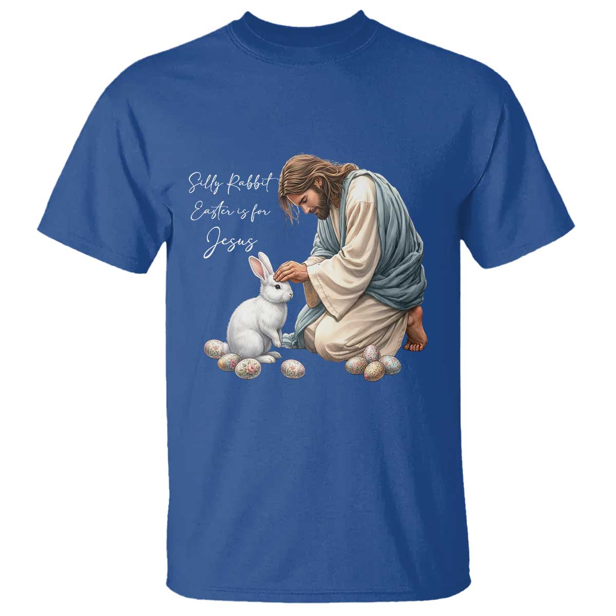 Silly Rabbit Easter Is For Jesus T Shirt Christian Easter Religious