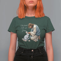 Silly Rabbit Easter Is For Jesus T Shirt For Women Christian Easter Religious
