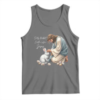 Silly Rabbit Easter Is For Jesus Tank Top Christian Easter Religious