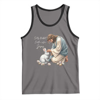 Silly Rabbit Easter Is For Jesus Tank Top Christian Easter Religious