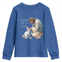 Silly Rabbit Easter Is For Jesus Youth Sweatshirt Christian Easter Religious