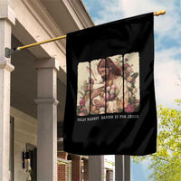 Silly Rabbit Easter Is For Jesus Garden Flag Christian Jeusus Floral Easter