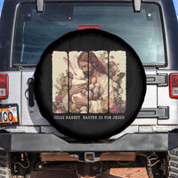 Silly Rabbit Easter Is For Jesus Spare Tire Cover Christian Jeusus Floral Easter