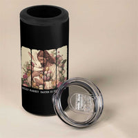 Silly Rabbit Easter Is For Jesus 4 in 1 Can Cooler Tumbler Christian Jeusus Floral Easter