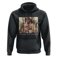 Silly Rabbit Easter Is For Jesus Hoodie Christian Jeusus Floral Easter