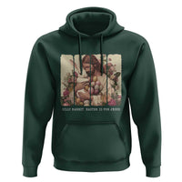 Silly Rabbit Easter Is For Jesus Hoodie Christian Jeusus Floral Easter