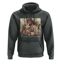 Silly Rabbit Easter Is For Jesus Hoodie Christian Jeusus Floral Easter