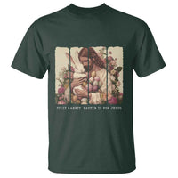 Silly Rabbit Easter Is For Jesus T Shirt Christian Jeusus Floral Easter