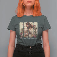 Silly Rabbit Easter Is For Jesus T Shirt For Women Christian Jeusus Floral Easter
