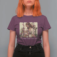Silly Rabbit Easter Is For Jesus T Shirt For Women Christian Jeusus Floral Easter