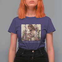 Silly Rabbit Easter Is For Jesus T Shirt For Women Christian Jeusus Floral Easter