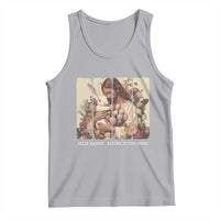 Silly Rabbit Easter Is For Jesus Tank Top Christian Jeusus Floral Easter
