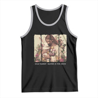 Silly Rabbit Easter Is For Jesus Tank Top Christian Jeusus Floral Easter