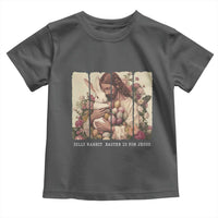 Silly Rabbit Easter Is For Jesus Toddler T Shirt Christian Jeusus Floral Easter