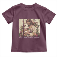 Silly Rabbit Easter Is For Jesus Toddler T Shirt Christian Jeusus Floral Easter