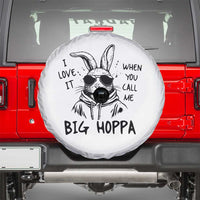 I Love It When You Call Me Big Hoppa Spare Tire Cover Funny Easter Bunny Kids