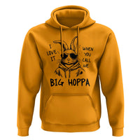 I Love It When You Call Me Big Hoppa Hoodie Funny Easter Bunny Kids