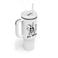 I Love It When You Call Me Big Hoppa Tumbler With Handle Funny Easter Bunny Kids