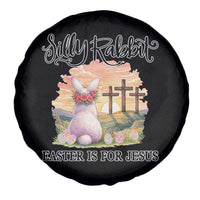 Silly Rabbit Easter Is For Jesus Spare Tire Cover Christian Easter