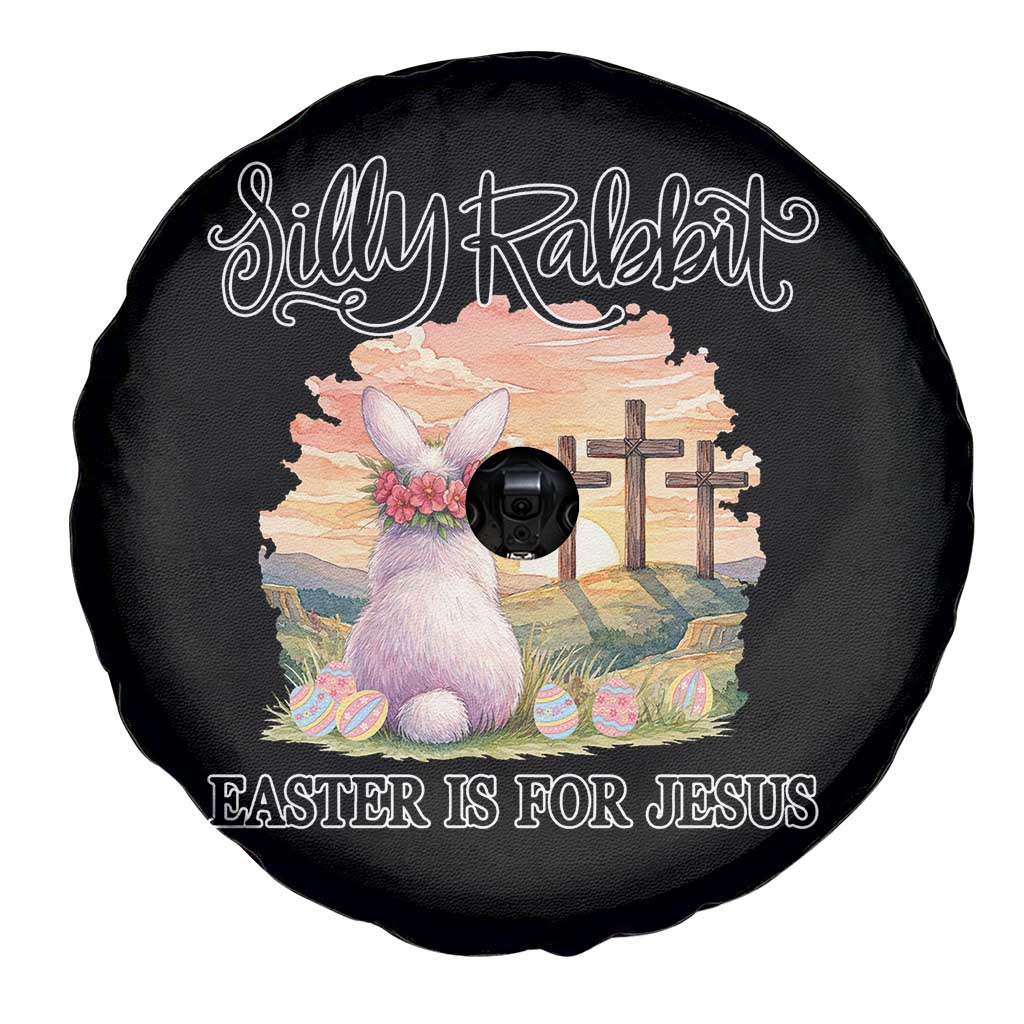 Silly Rabbit Easter Is For Jesus Spare Tire Cover Christian Easter