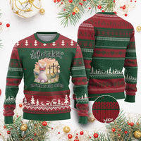 Silly Rabbit Easter Is For Jesus Ugly Christmas Sweater Christian Easter
