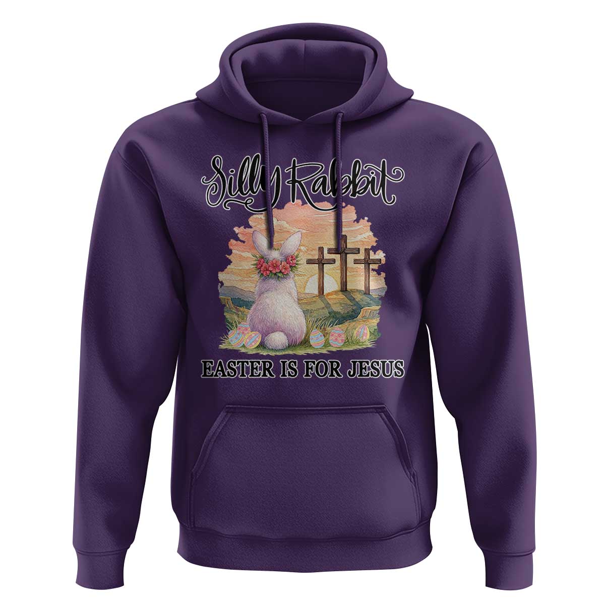 Silly Rabbit Easter Is For Jesus Hoodie Christian Easter