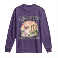 Silly Rabbit Easter Is For Jesus Long Sleeve Shirt Christian Easter