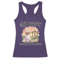 Silly Rabbit Easter Is For Jesus Racerback Tank Top Christian Easter
