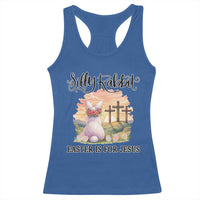 Silly Rabbit Easter Is For Jesus Racerback Tank Top Christian Easter