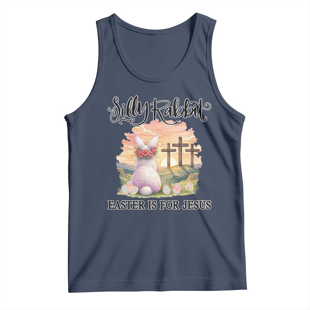 Silly Rabbit Easter Is For Jesus Tank Top Christian Easter