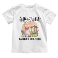 Silly Rabbit Easter Is For Jesus Toddler T Shirt Christian Easter