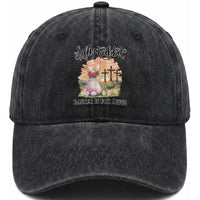 Silly Rabbit Easter Is For Jesus Washed Cotton Baseball Cap Christian Easter