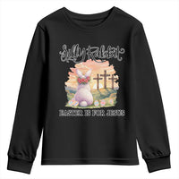 Silly Rabbit Easter Is For Jesus Youth Sweatshirt Christian Easter
