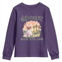 Silly Rabbit Easter Is For Jesus Youth Sweatshirt Christian Easter