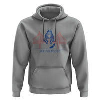 Funny Cat San Francisco Golden Gate Hoodie