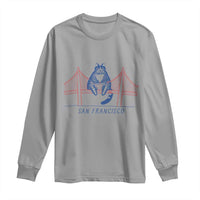 Funny Cat San Francisco Golden Gate Long Sleeve Shirt