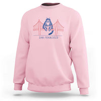 Funny Cat San Francisco Golden Gate Sweatshirt