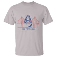 Funny Cat San Francisco Golden Gate T Shirt
