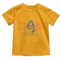 Funny Cat San Francisco Golden Gate Toddler T Shirt