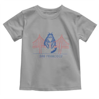 Funny Cat San Francisco Golden Gate Toddler T Shirt