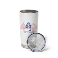 Funny Cat San Francisco Golden Gate Tumbler Cup