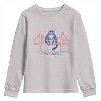 Funny Cat San Francisco Golden Gate Youth Sweatshirt