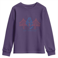 Funny Cat San Francisco Golden Gate Youth Sweatshirt