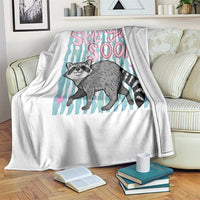 See Ya Soon Raccoon Throw Blanket Funny Last Day of School