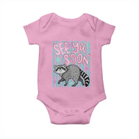 See Ya Soon Raccoon Baby Onesie Funny Last Day of School