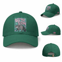 See Ya Soon Raccoon Baseball Cap Funny Last Day of School