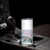 See Ya Soon Raccoon Skinny Tumbler Funny Last Day of School